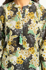 UAE-3PC Lawn Printed Suit IUSTKSD-676