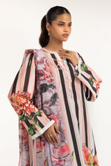 UAE-3PC Lawn Printed Suit IUSTKSD-688