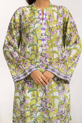 UAE-3PC Lawn Printed Suit IUSTKSD-691