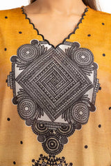 UAE-3PC Lawn Printed Suit IUSTKSD-842
