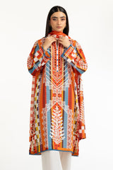 UAE-3PC Lawn Printed Suit IUSTKSD-844
