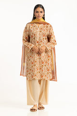 UAE-3PC Lawn Printed Suit IUSTKSD-865