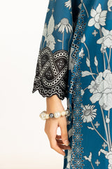 UAE-3PC Lawn Printed Suit IUSTKSD-866