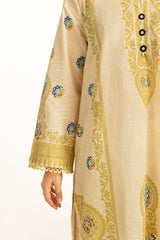 UAE-3Pc Lawn Printed Suit IUSTKSD-873