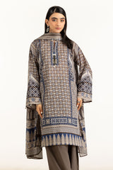UAE-3PC Lawn Printed Suit IUSTKSD-947