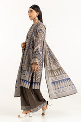 UAE-3PC Lawn Printed Suit IUSTKSD-947