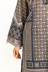 UAE-3PC Lawn Printed Suit IUSTKSD-947