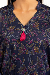 UAE-3PC Lawn Printed Suit IUSTKSD-962
