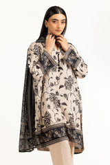 UAE-3PC Lawn Printed Suit IUSTKSD-963