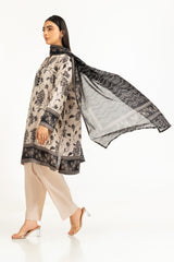 UAE-3PC Lawn Printed Suit IUSTKSD-963