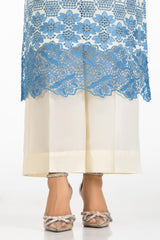 UAE-3PC Lawn Schiffli Embroidered Suit IUSTKSD-597