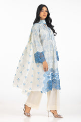 UAE-3PC Lawn Schiffli Embroidered Suit IUSTKSD-597