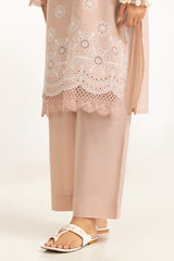 UAE-3PC Lawn Schiffli Embroidered Suit IUSTKSD-764