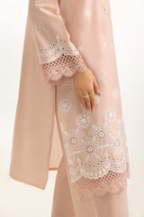 UAE-3PC Lawn Schiffli Embroidered Suit IUSTKSD-764