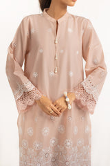 UAE-3PC Lawn Schiffli Embroidered Suit IUSTKSD-764