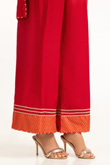 UAE-3PC Raw Silk Embroidered Suit IUSTKSD-738
