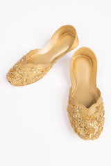 UAE-Women Golden Khussa IFS-KHS25-003