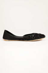 UAE-Women Black Khussa IFS-KHS25-005