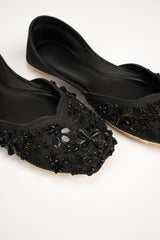 UAE-Women Black Khussa IFS-KHS25-005
