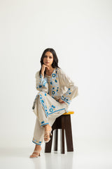 UAE-Acrylic Embroidered Shirt Trouser