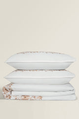 UAE-Afterglow T-400 Embroidered Quilt Cover Set