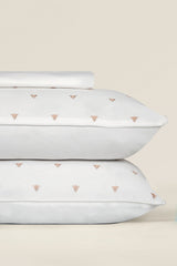 UAE-Afterglow T-400 Embroidered Bed Sheet Set
