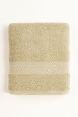 UAE-Beige Dyed Bath Towel