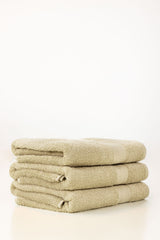 UAE-Beige Dyed Bath Towel
