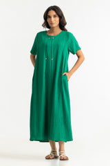 UAE- Blended Crinkle Dyed Shirt