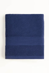 UAE-Blue Dyed Bath Towel