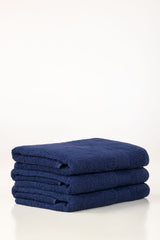 UAE-Blue Dyed Bath Towel