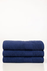 UAE-Blue Dyed Bath Towel