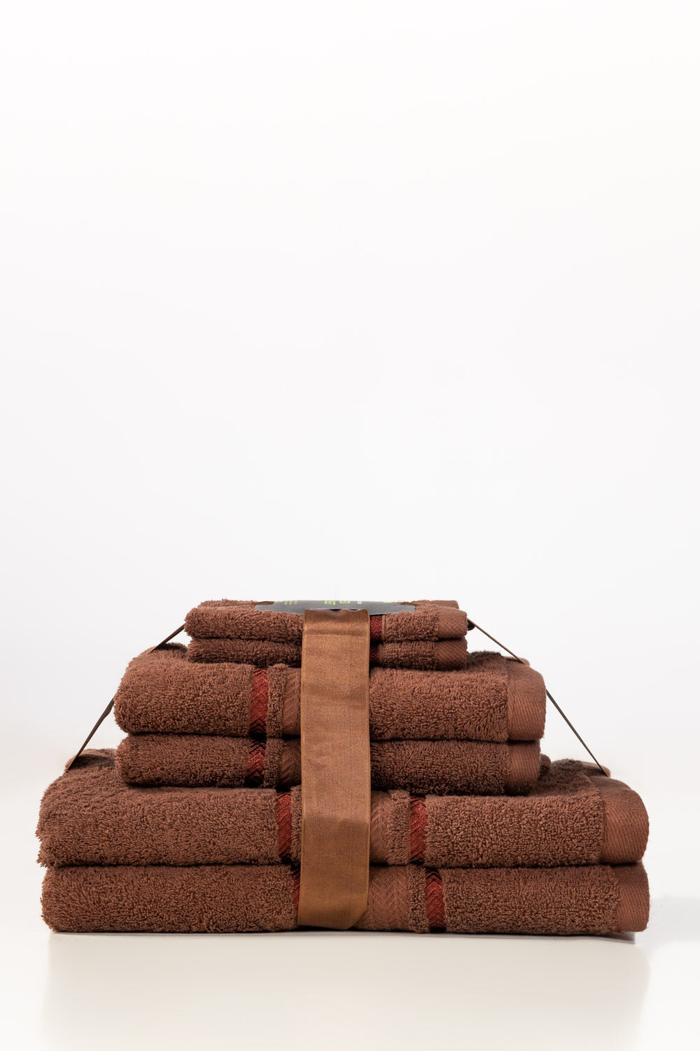 UAE-Brunette Combed Towel 6pcs Set