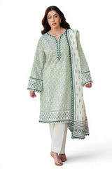 UAE-3 Piece Printed Suit