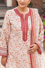 UAE-3 Piece Printed Suit