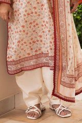 UAE-3 Piece Printed Suit