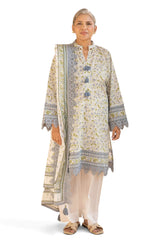 UAE-3 Piece Printed Suit