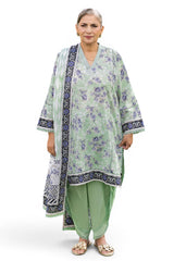 UAE-3 Piece Printed Suit