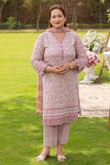 UAE-3 Piece Printed Suit
