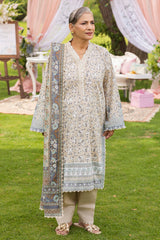 UAE-3 Piece Printed Suit