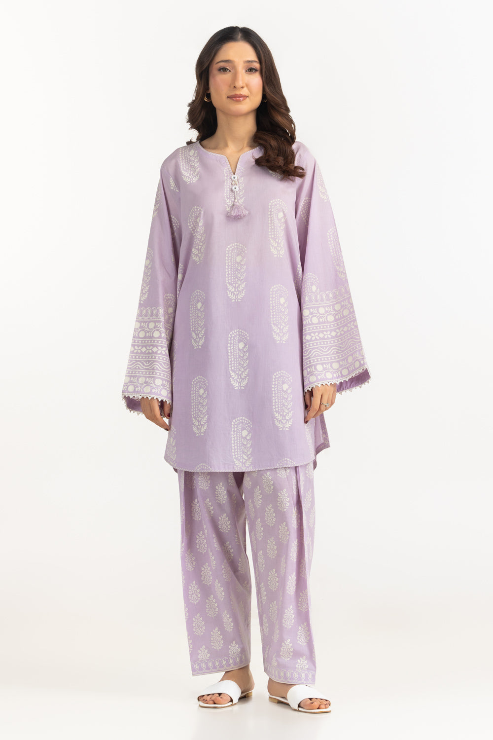 UAE-Cambric Block Printed Co-Ord Set IPST-77206