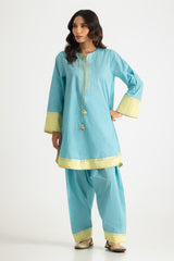 UAE- Cambric Block Printed Co-Ord Set