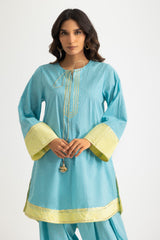 UAE- Cambric Block Printed Co-Ord Set