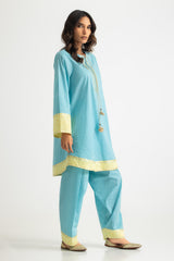 UAE- Cambric Block Printed Co-Ord Set