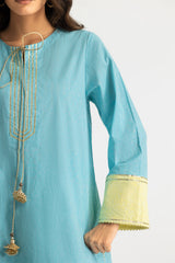 UAE- Cambric Block Printed Co-Ord Set