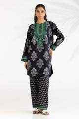 UAE-Cambric Block printed Co-Ord Set With Embroidered IPST-77604