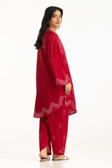 UAE-Cambric Embroidered Co-Ord Set