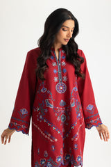 UAE- Cambric Embroidered Co-Ord Set