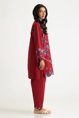 UAE- Cambric Embroidered Co-Ord Set