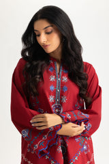UAE- Cambric Embroidered Co-Ord Set